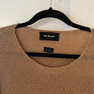The Kooples Cashmere sweater in chestnut